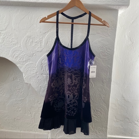 NWT Free People  Forbidden Ivy Burnout Tunic/Dress - Picture 10 of 12